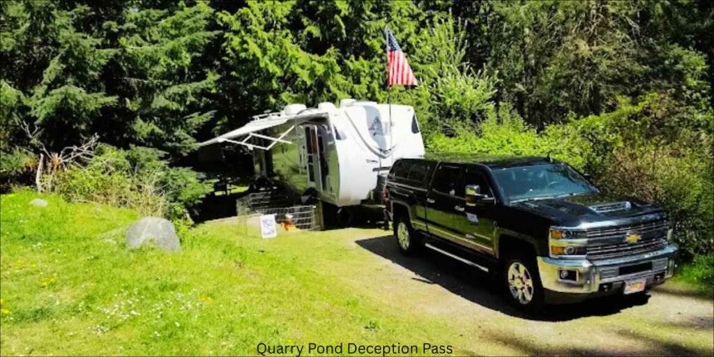 Quarry pond Camground Deception Pass