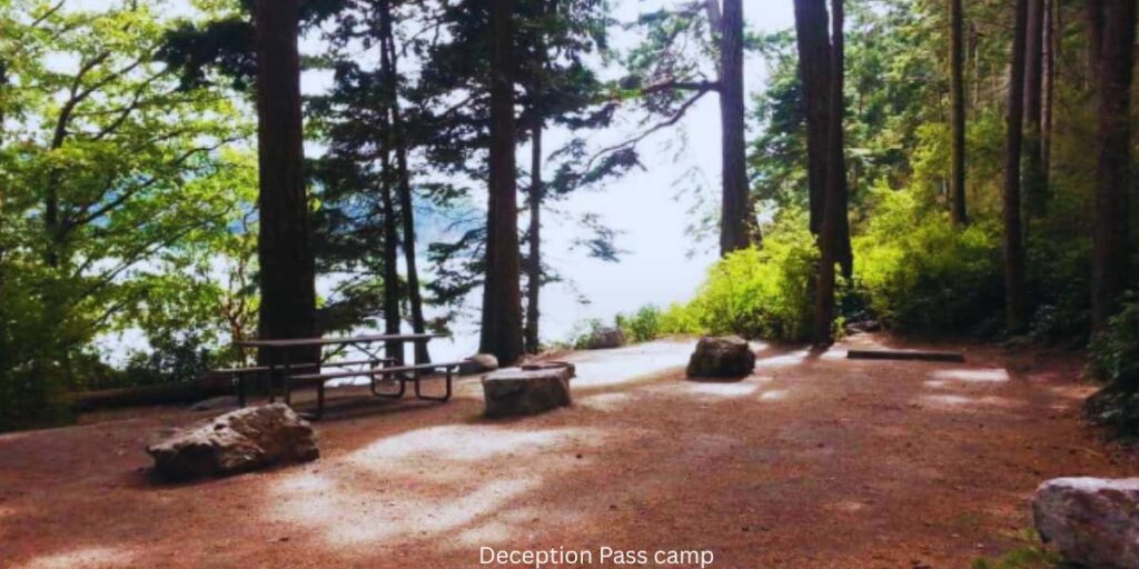 Quarry pond Camground Deception Pass